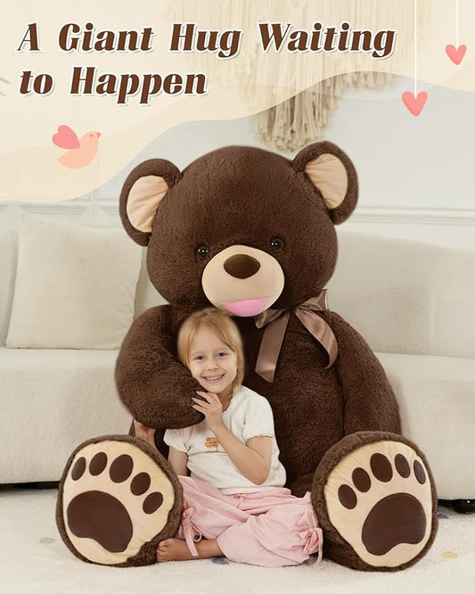 Soft & Cuddly Large Bear Stuffed Animal
