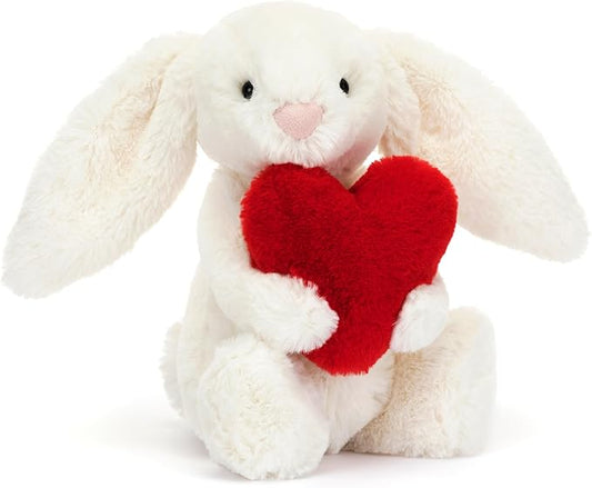 Red Love Heart Bunny Stuffed Animal
