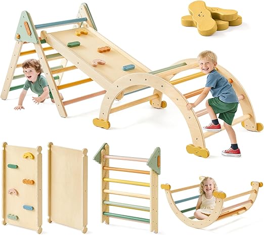 Foldable Montessori Toddler Climbing Toys Indoor
