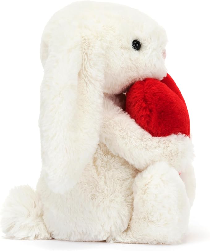 Red Love Heart Bunny Stuffed Animal