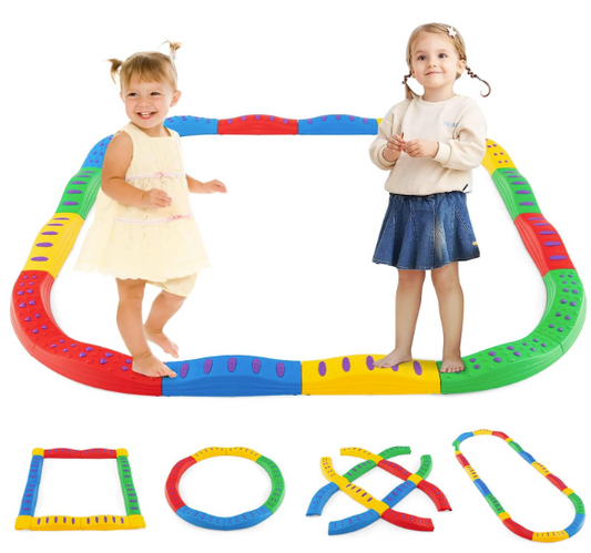 Balance Beam Stepping Stones Set